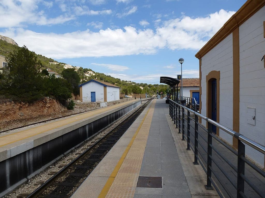 Parada de taxi en Calpe
