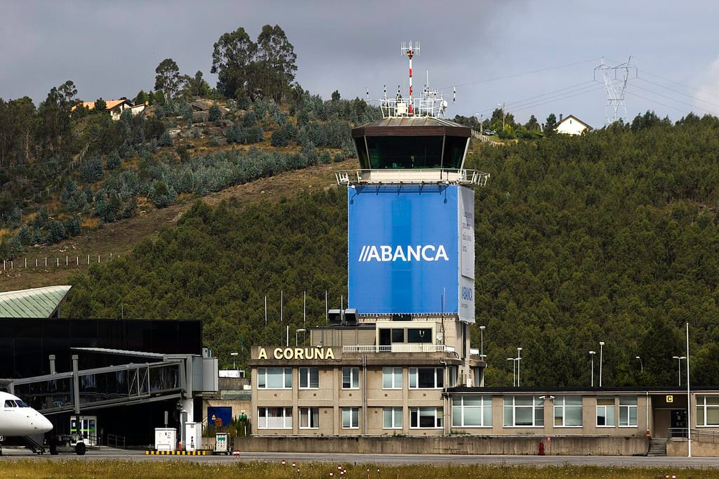 Parada de taxi A Coruña — Aeropuerto de Alvedro (parada terminal)