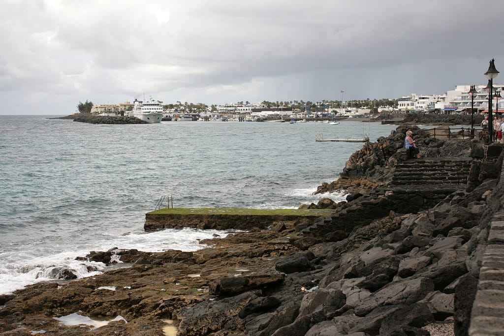 Parada de taxi Playa Blanca — Puerto
