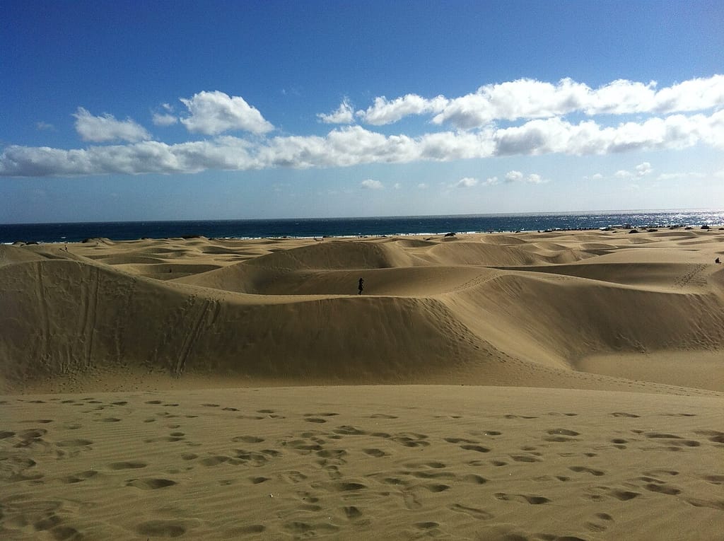 Parada de taxi Playa del Inglés — Avenida Estados Unidos